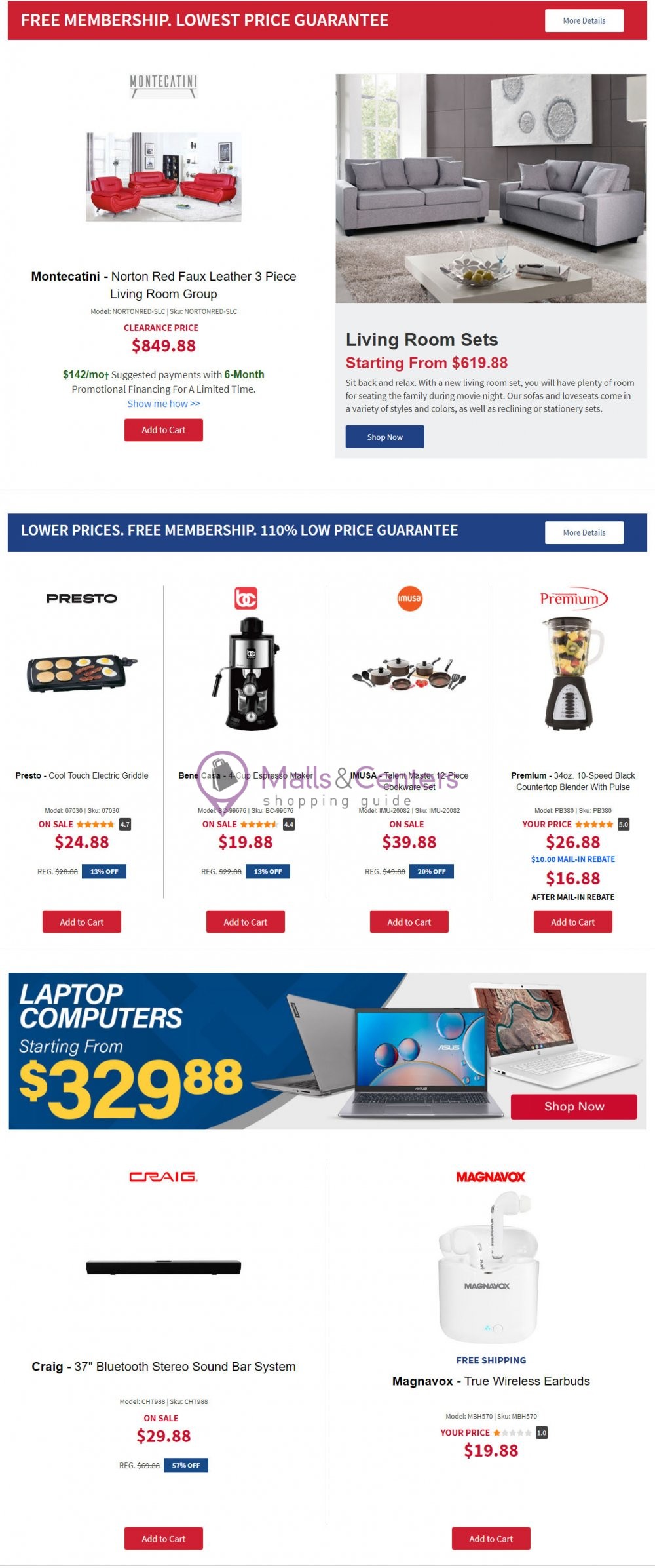 BrandsMart USA Weekly Ad sales & flyers specials MallsCenters