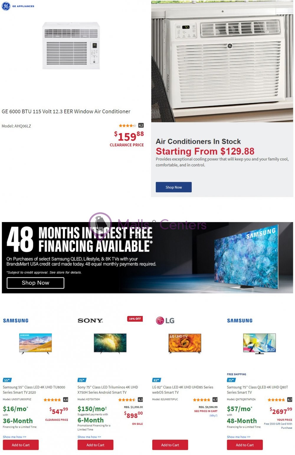 BrandsMart USA Weekly Ad sales & flyers specials MallsCenters