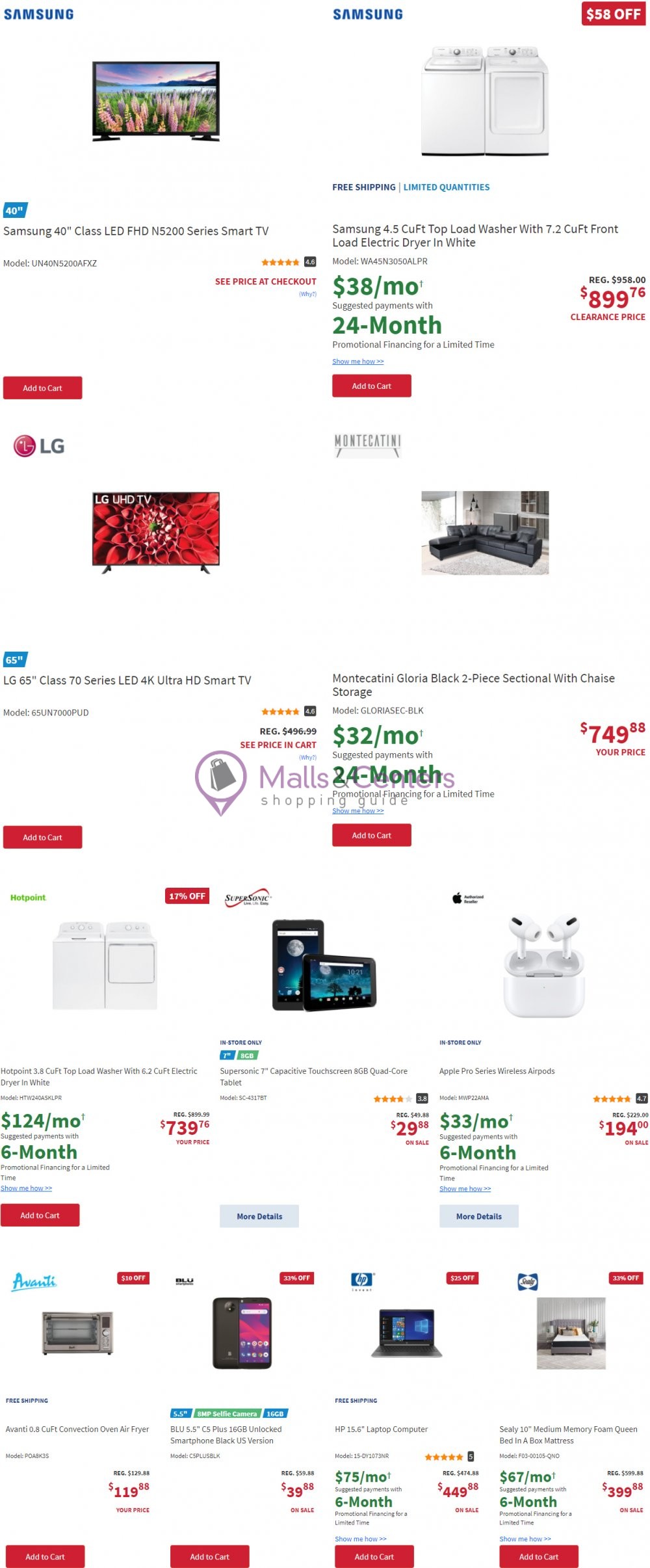 BrandsMart USA Weekly Ad sales & flyers specials MallsCenters