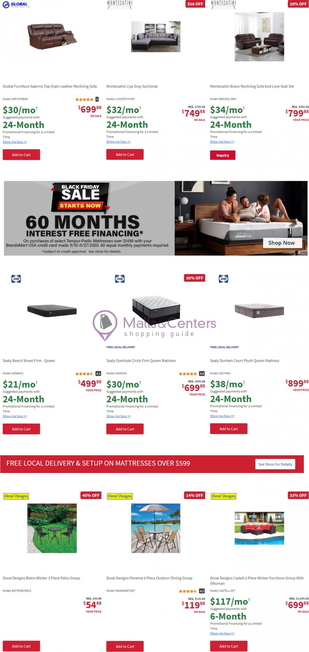 BrandsMart USA Weekly Ad sales & flyers specials MallsCenters