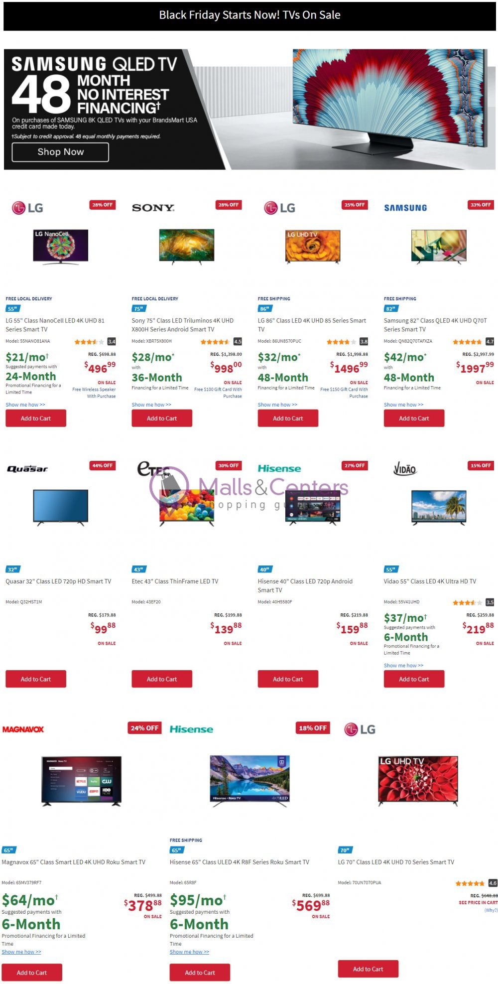 BrandsMart USA Weekly Ad sales & flyers specials MallsCenters