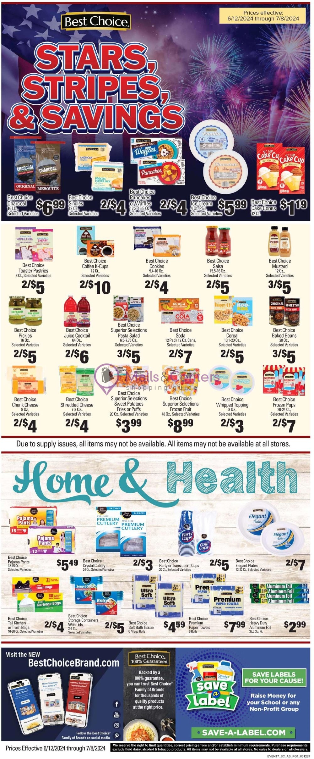 Weekly ad for Bratchers Market valid: 06/12/2024 - 06/18/2024, page 9