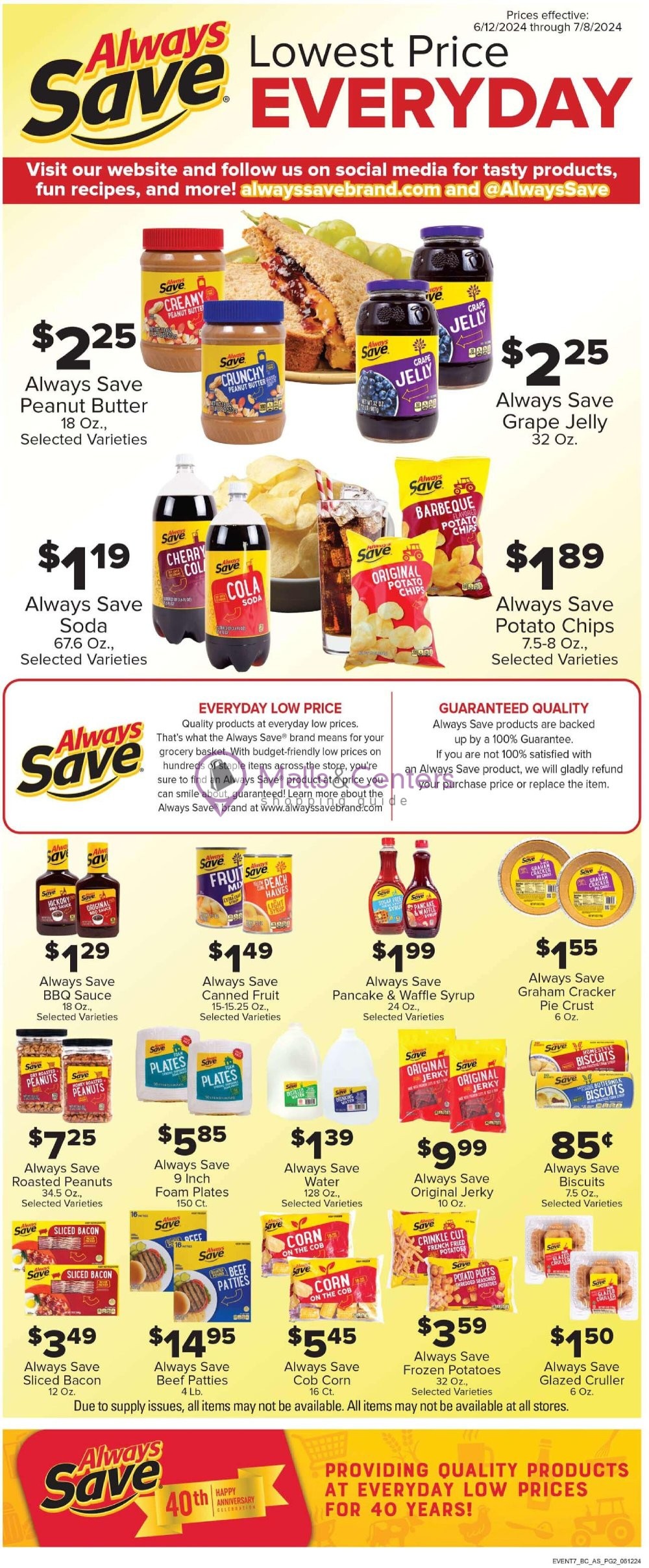 Weekly ad for Bratchers Market valid: 06/19/2024 - 06/25/2024, page 8