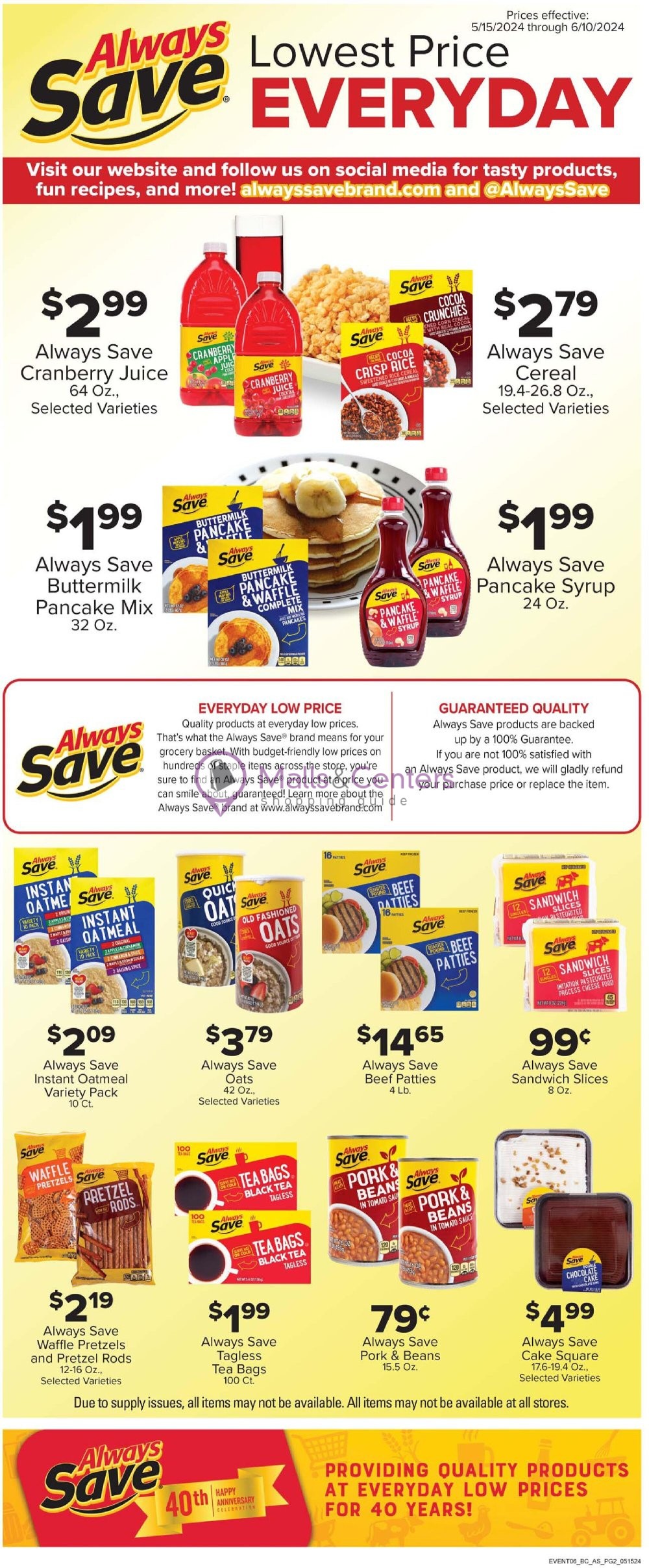 Weekly ad for Bratchers Market valid: 06/05/2024 - 06/11/2024, page 8