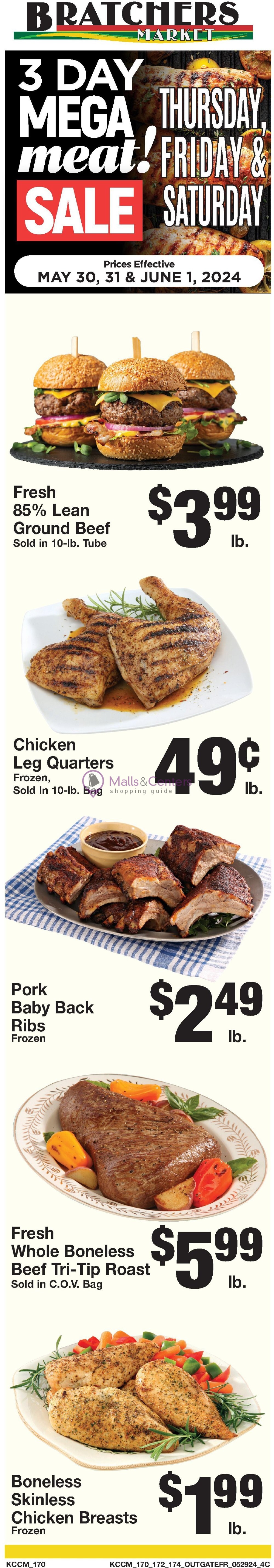 Weekly ad for Bratchers Market valid: 05/29/2024 - 06/04/2024, page 5