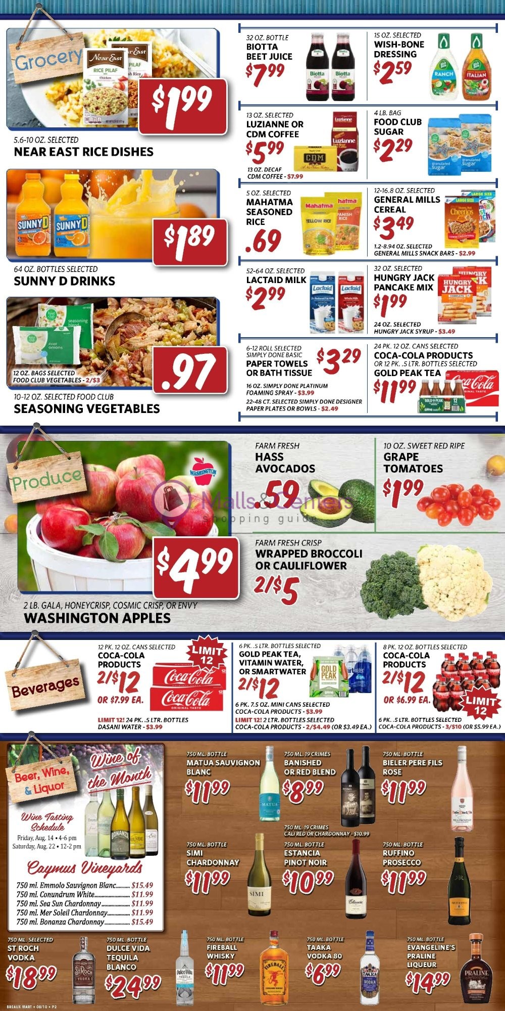 Weekly ad for Breaux Mart valid: 08/12/2026 - 08/18/2026, page 2