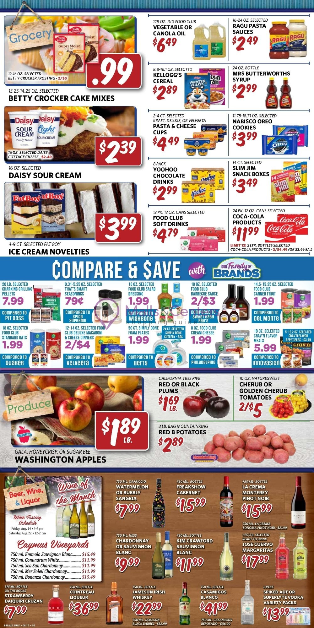 Weekly ad for Breaux Mart valid: 08/19/2026 - 08/25/2026, page 2