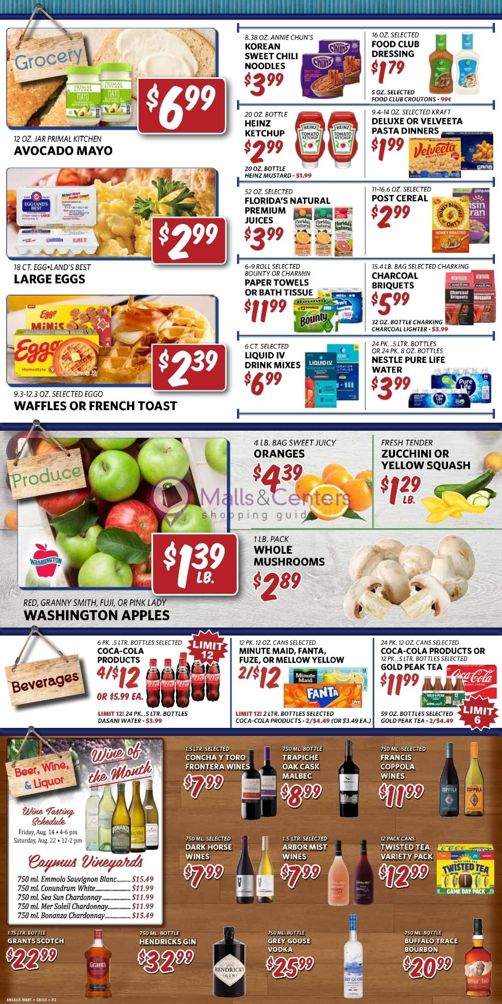 Weekly ad for Breaux Mart valid: 08/05/2026 - 08/11/2026, page 2
