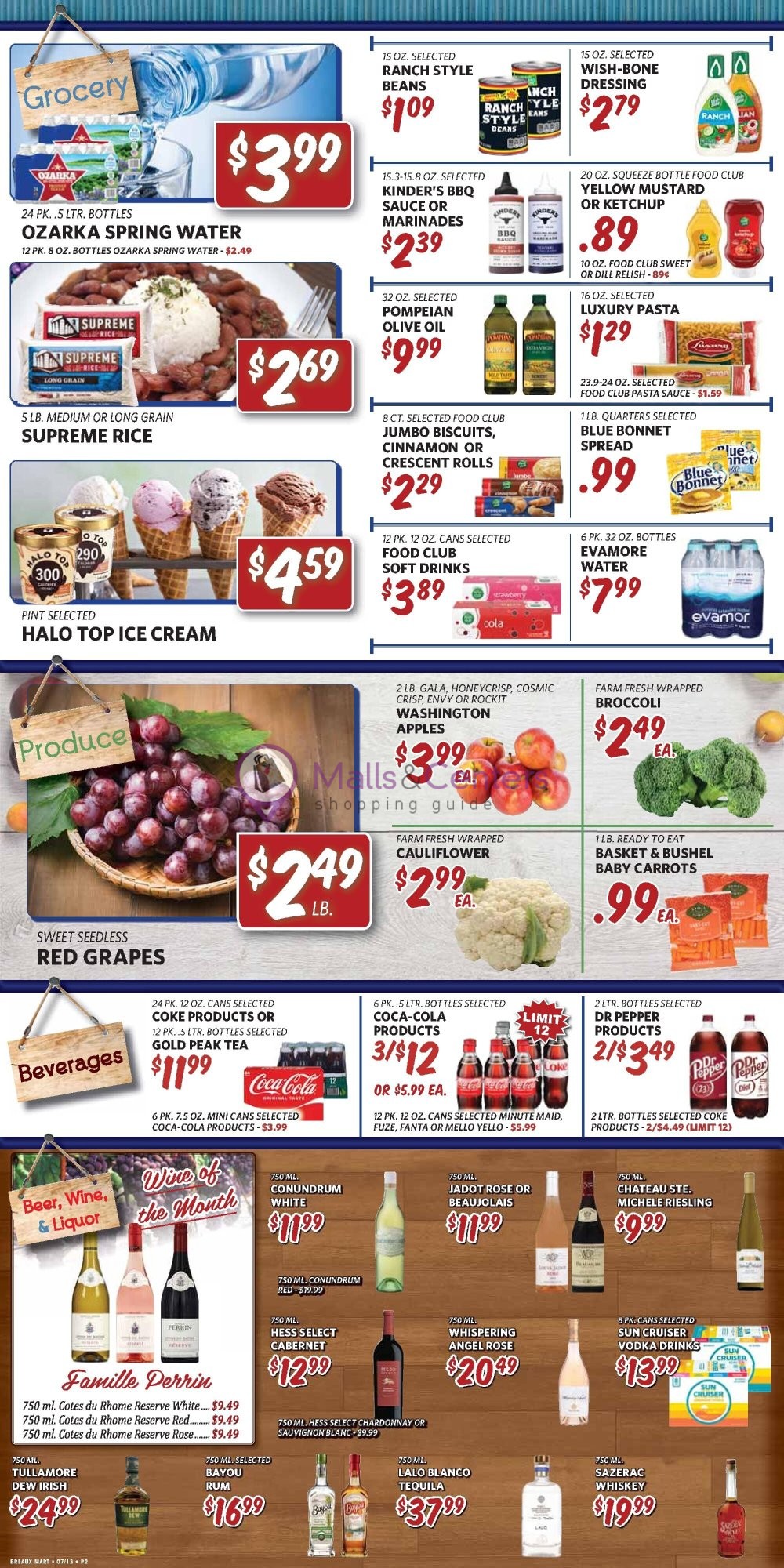 Weekly ad for Breaux Mart valid: 07/15/2026 - 07/21/2026, page 2