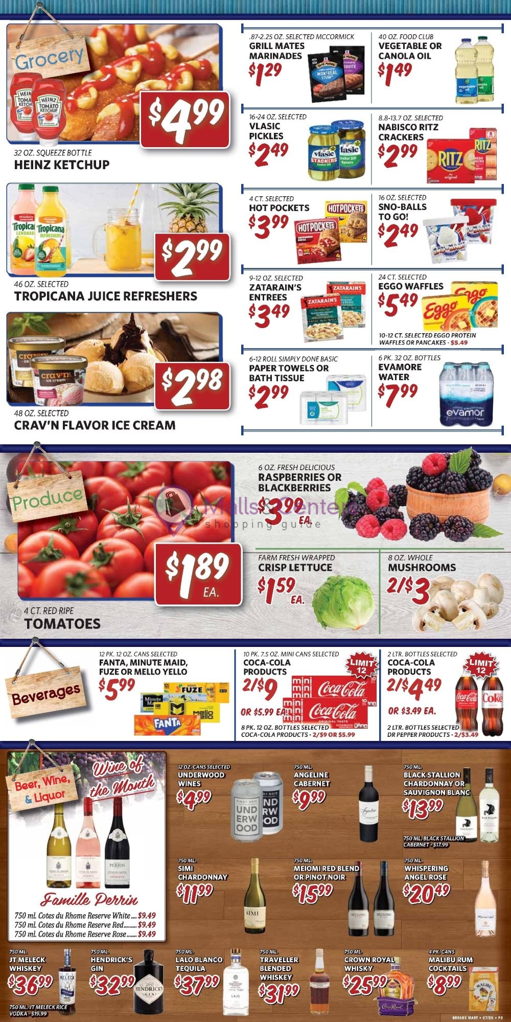 Weekly ad for Breaux Mart valid: 07/22/2026 - 07/28/2026, page 2