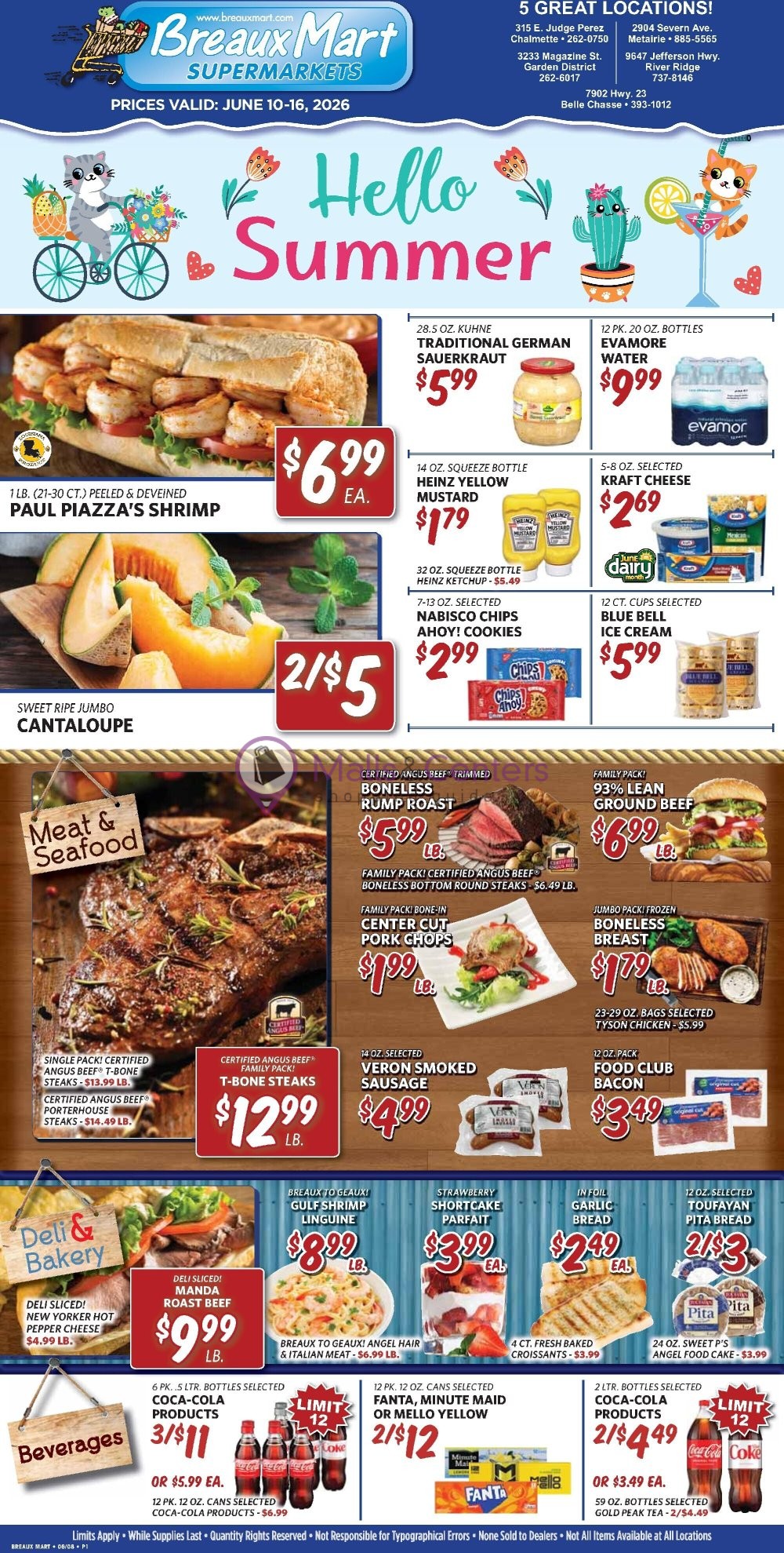 Weekly ad for Breaux Mart valid: 06/10/2026 - 06/16/2026, page 2