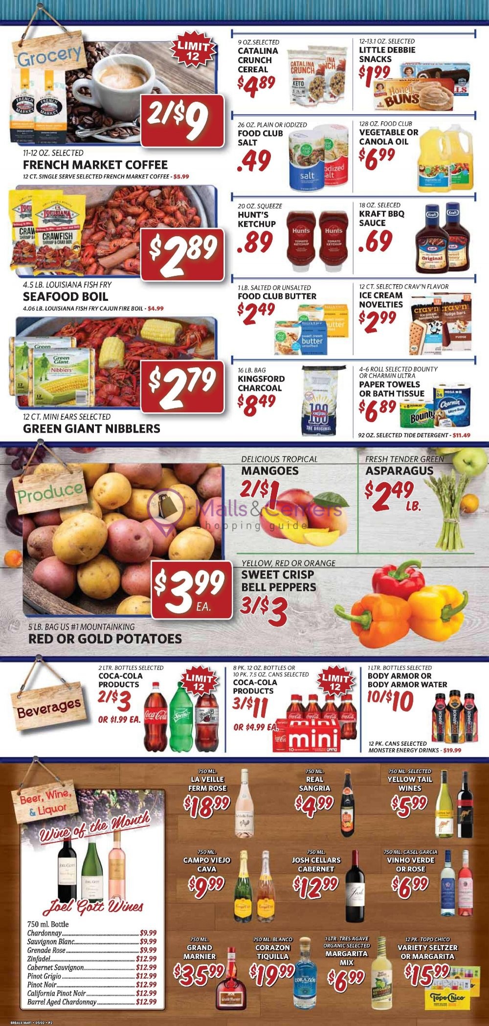 Breaux Mart Weekly ad valid from 05/04/2022 to 05/10/2022 MallsCenters