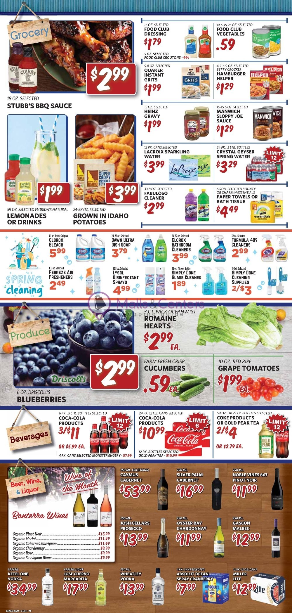 Breaux Mart Weekly ad valid from 04/24/2024 to 04/30/2024 MallsCenters