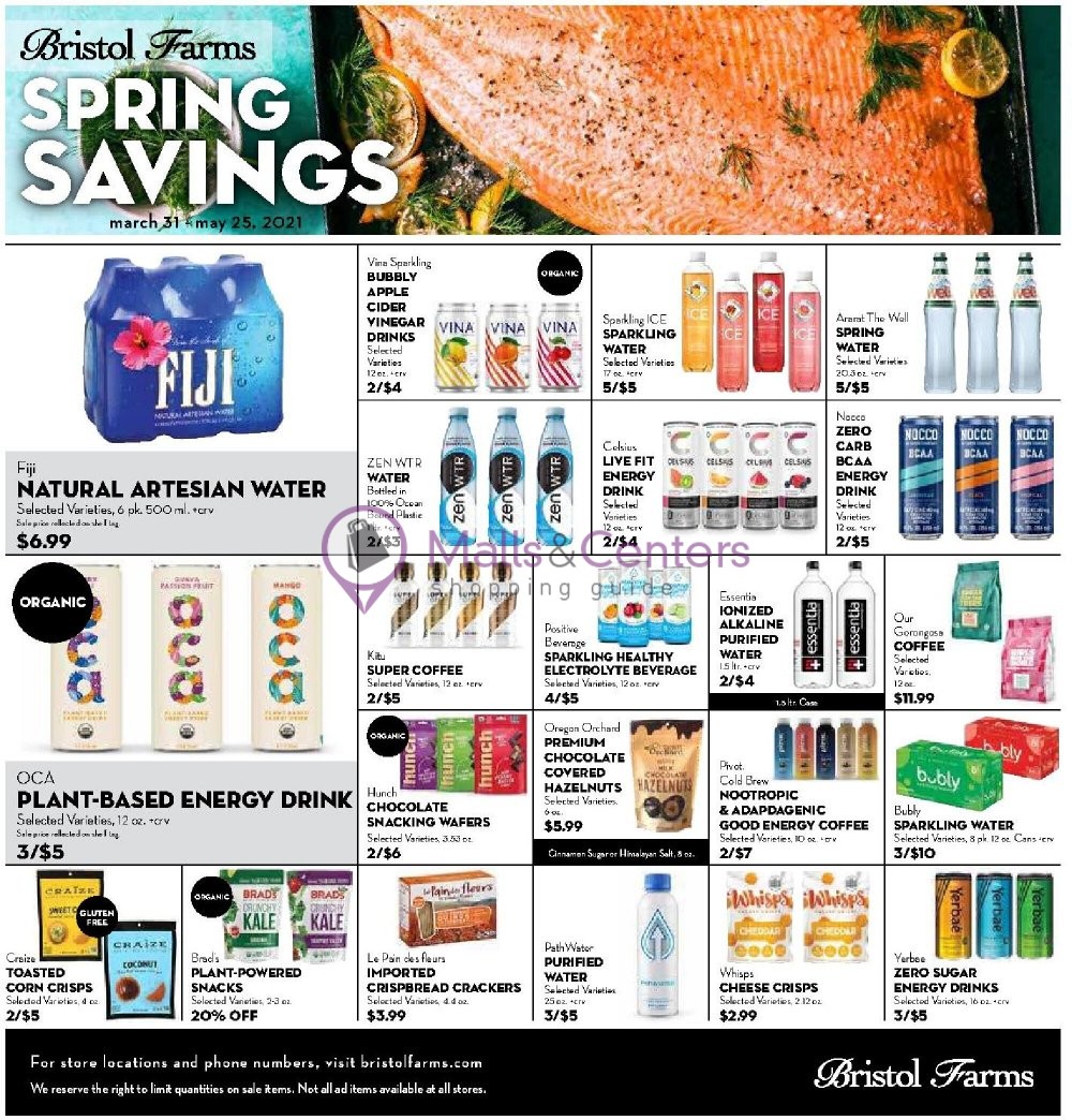 weekly ads Bristol Farms - page 5 - mallscenters.com