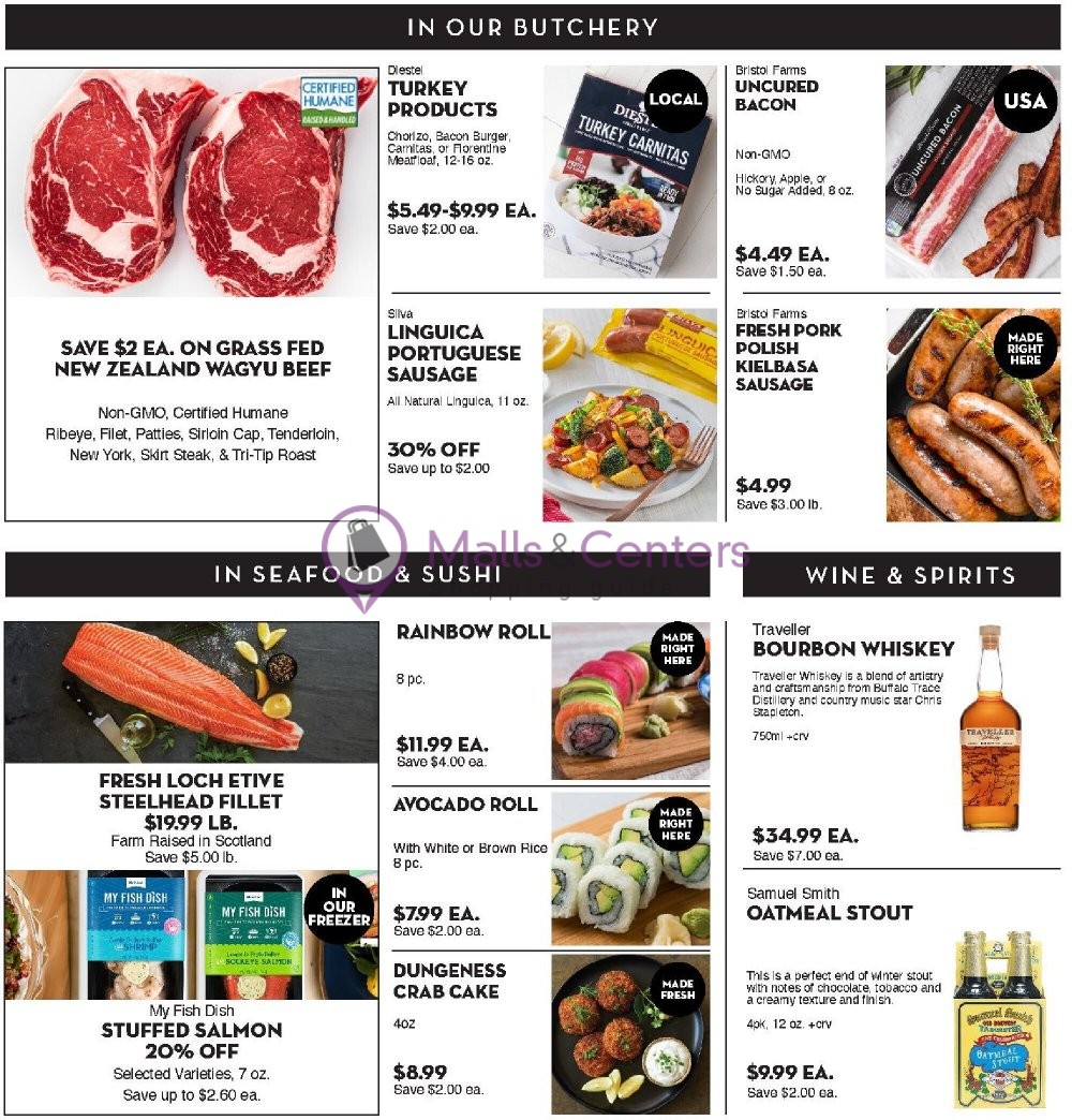 Bristol Farms Weekly ad valid from 02/28/2024 to 03/12/2024 - MallsCenters