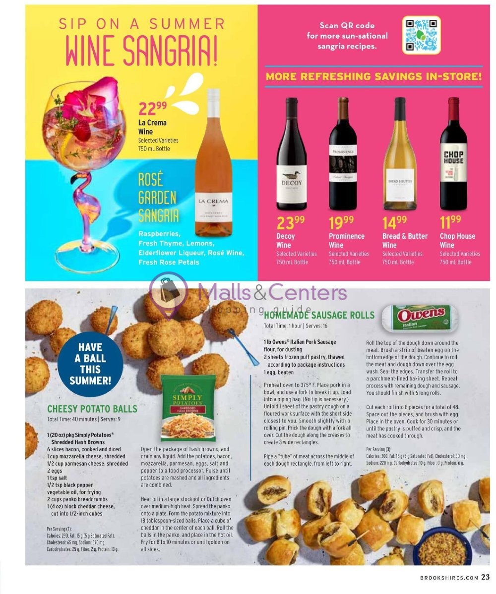 Weekly ad for Brookshire's Food & Pharmacy valid: 05/01/2024 - 07/02/2024, page 23 Weekly ad for Brookshire's Food & Pharmacy valid: 05/01/2024 - 07/02/2024, page 23