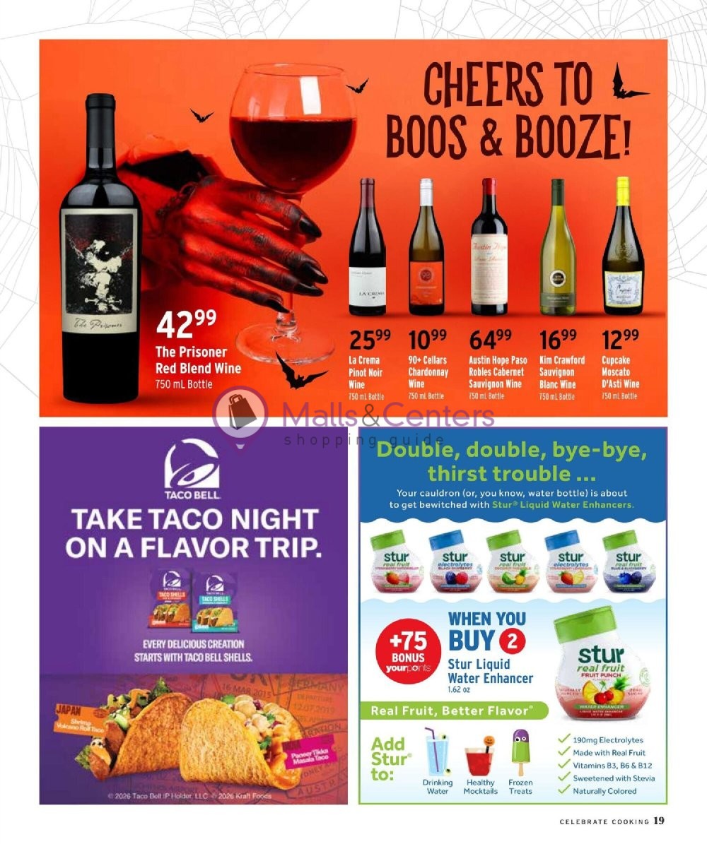 Weekly ad for Brookshire's Food & Pharmacy valid: 09/02/2026 - 10/27/2026, page 19