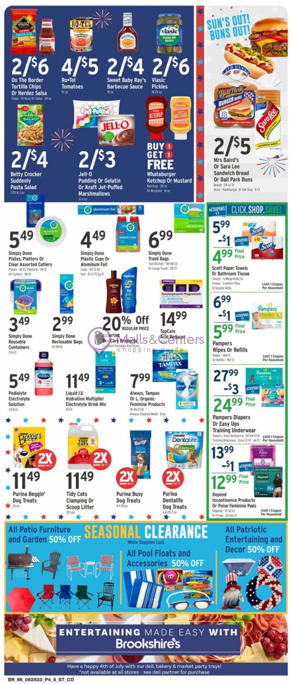 Brookshire's Food & Pharmacy Weekly ad valid from 06/28/2023 to 07/04