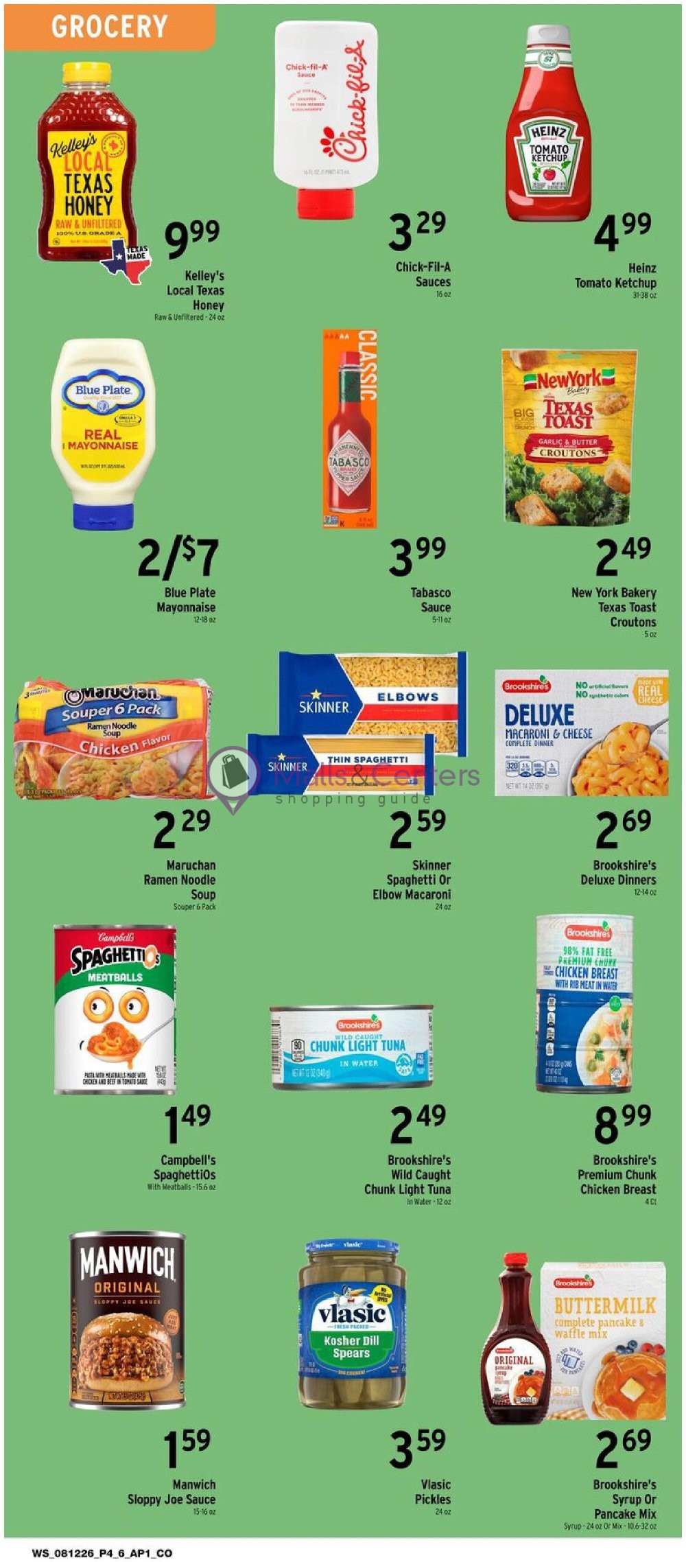 Weekly ad for Brookshire's Food & Pharmacy valid: 08/12/2026 - 08/18/2026, page 4
