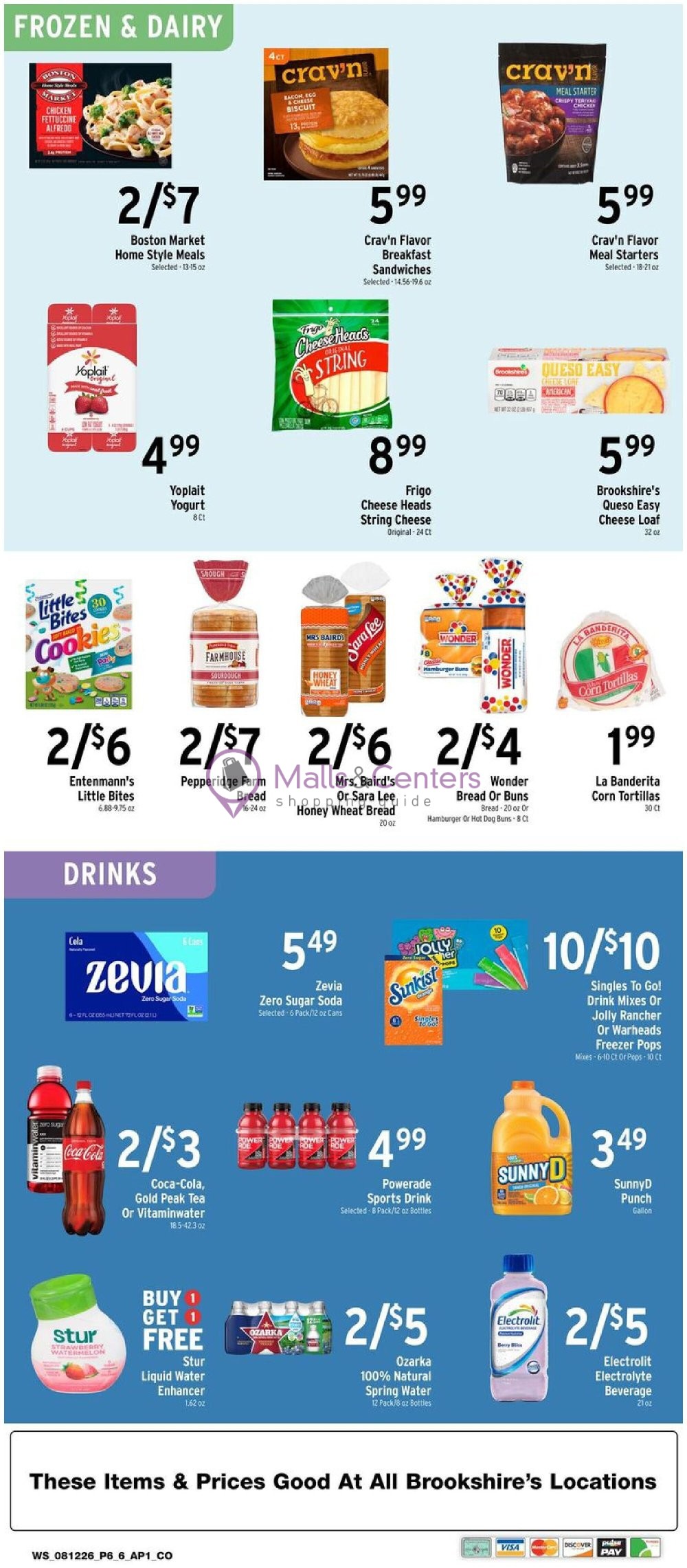 Weekly ad for Brookshire's Food & Pharmacy valid: 08/12/2026 - 08/18/2026, page 6