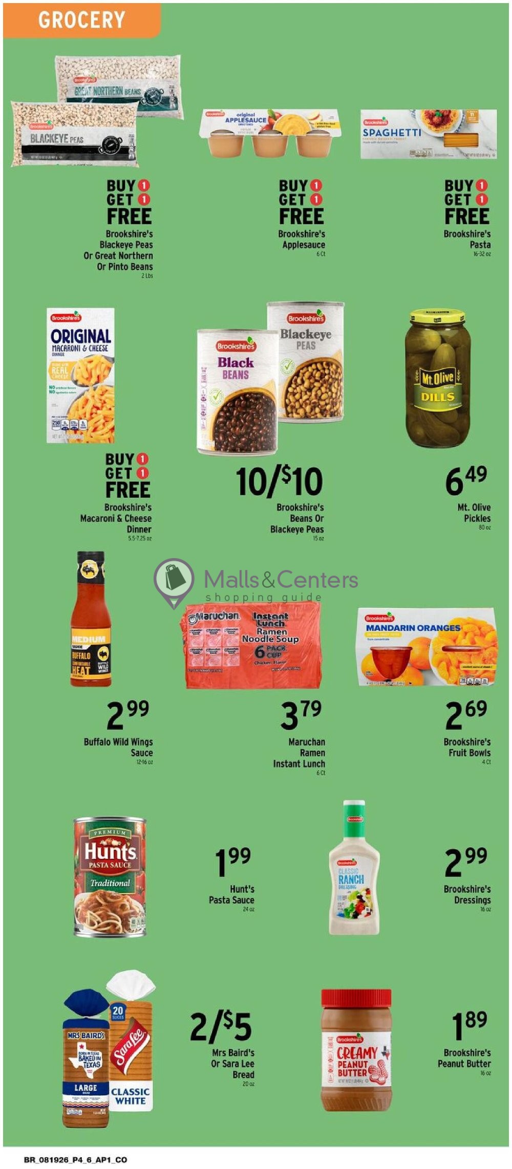 Weekly ad for Brookshire's Food & Pharmacy valid: 08/19/2026 - 08/25/2026, page 4