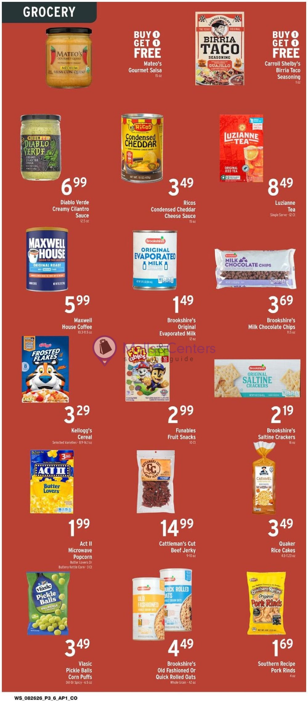 Weekly ad for Brookshire's Food & Pharmacy valid: 08/26/2026 - 09/01/2026, page 3