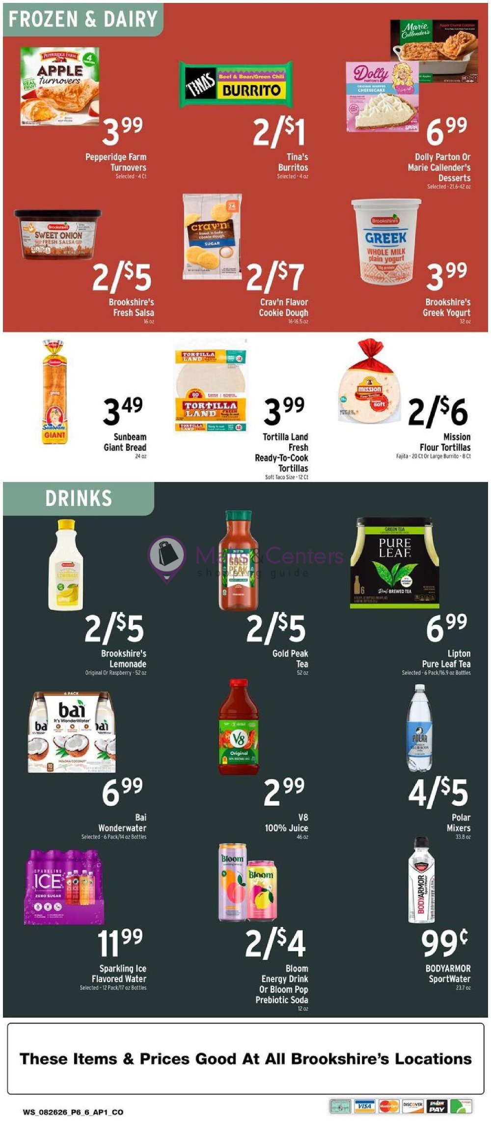 Weekly ad for Brookshire's Food & Pharmacy valid: 08/26/2026 - 09/01/2026, page 6