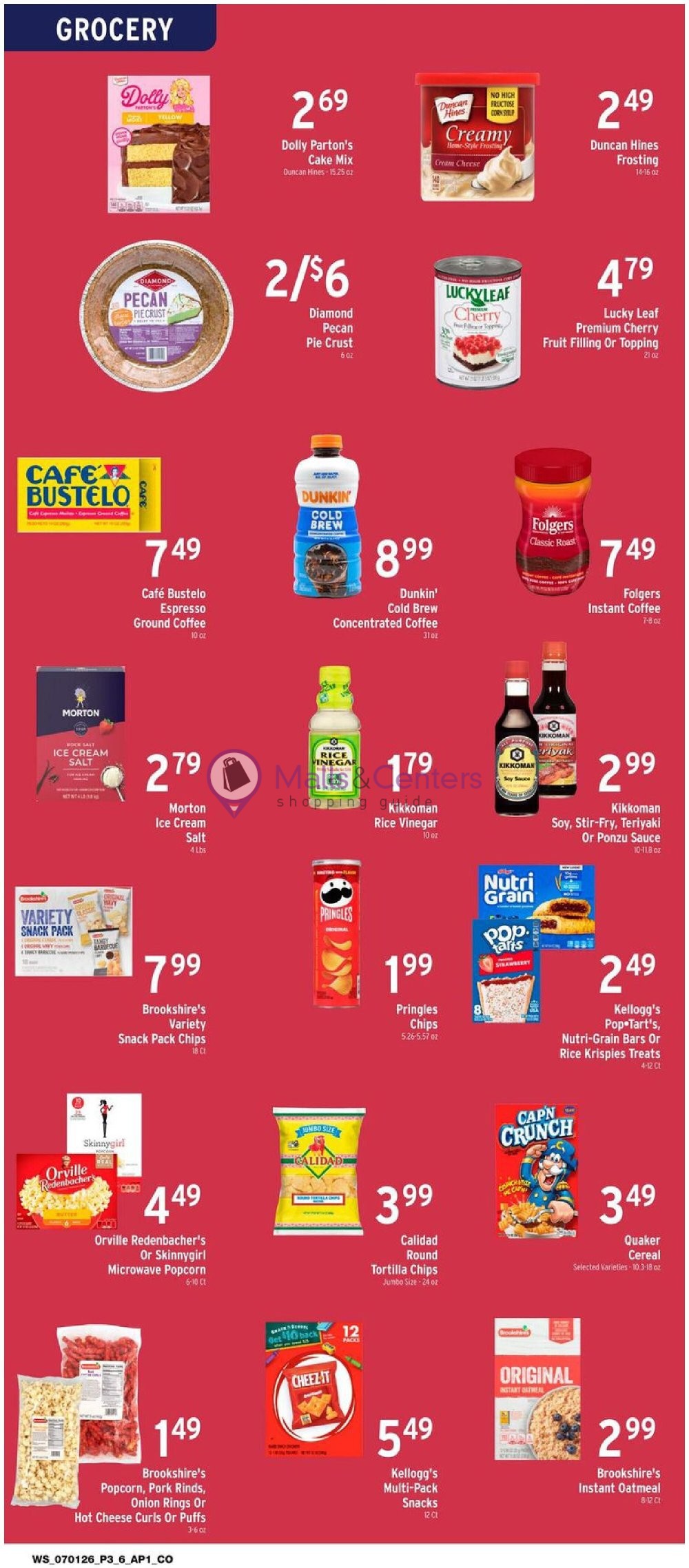 Weekly ad for Brookshire's Food & Pharmacy valid: 07/01/2026 - 07/07/2026, page 3