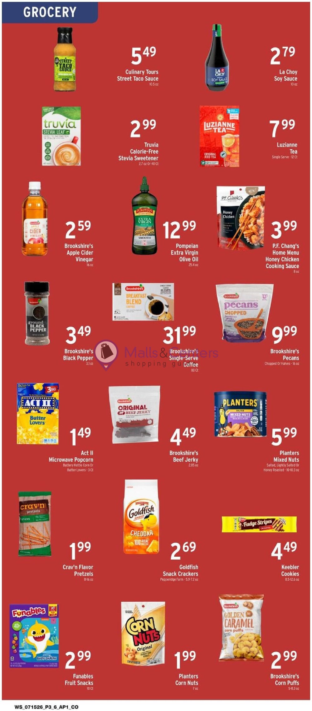 Weekly ad for Brookshire's Food & Pharmacy valid: 07/15/2026 - 07/21/2026, page 3