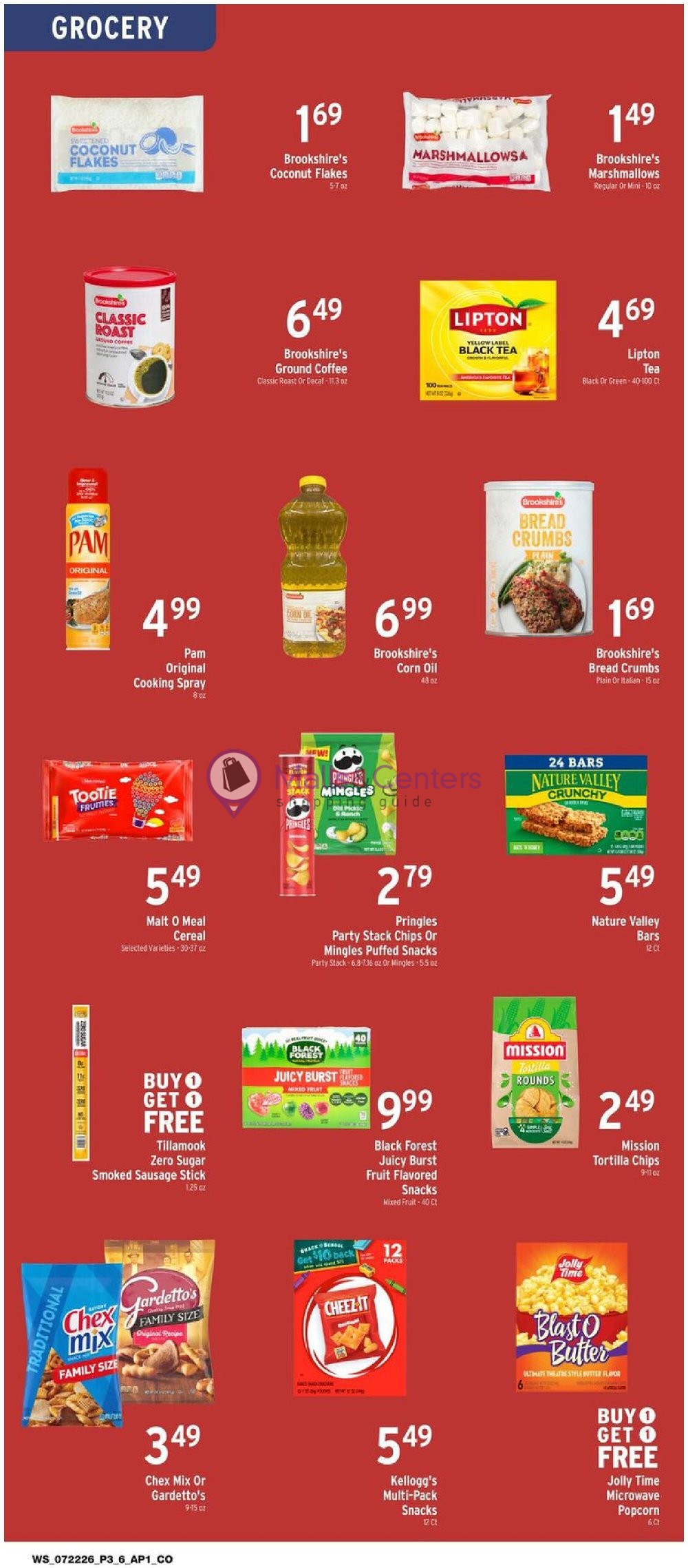 Weekly ad for Brookshire's Food & Pharmacy valid: 07/22/2026 - 07/28/2026, page 3