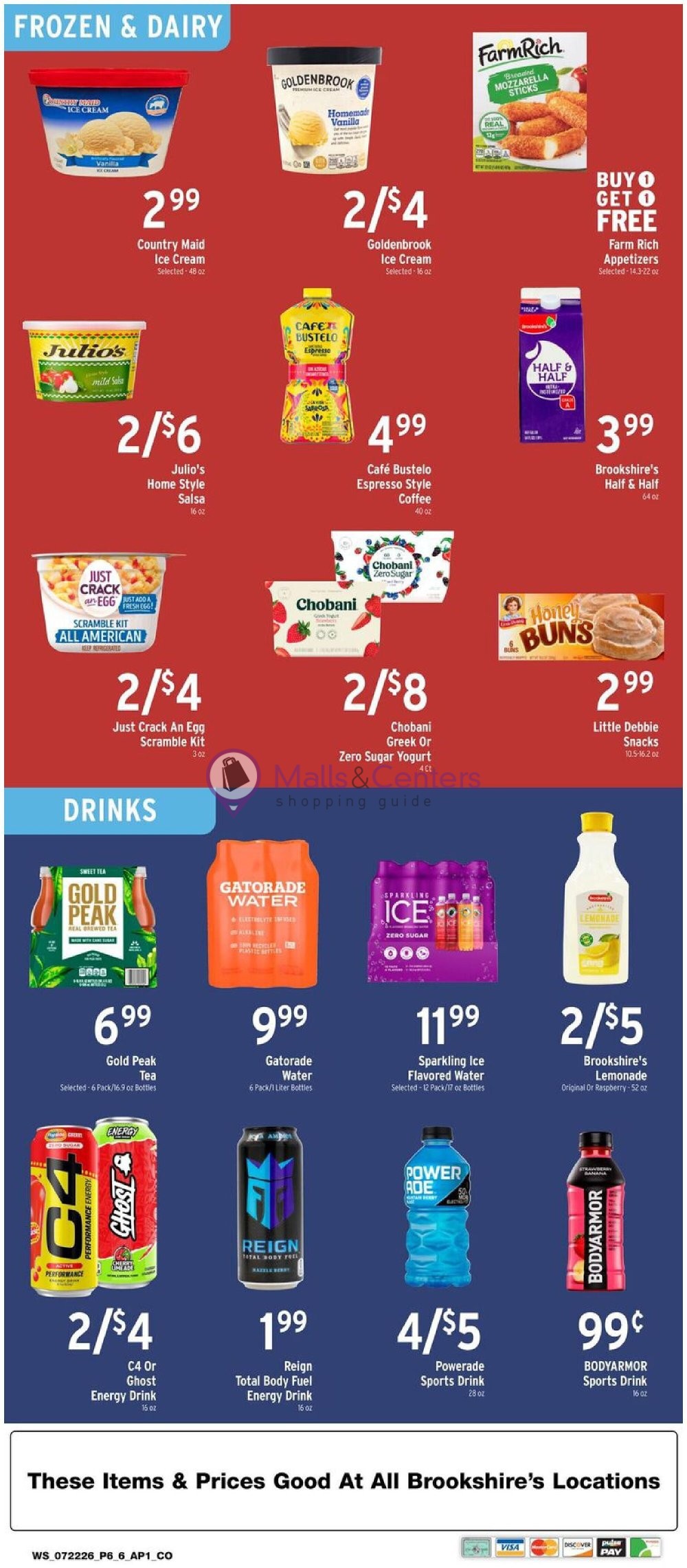Weekly ad for Brookshire's Food & Pharmacy valid: 07/22/2026 - 07/28/2026, page 6