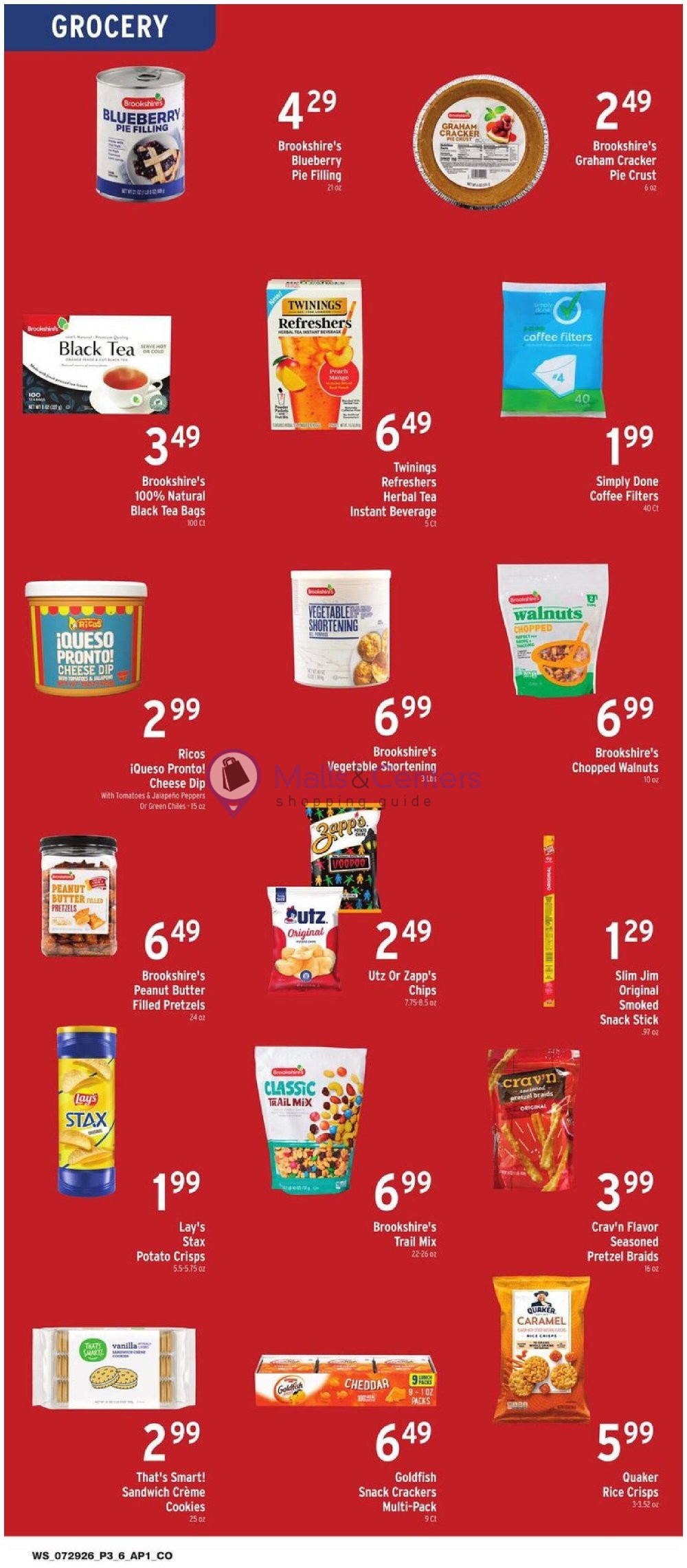 Weekly ad for Brookshire's Food & Pharmacy valid: 07/29/2026 - 08/04/2026, page 3