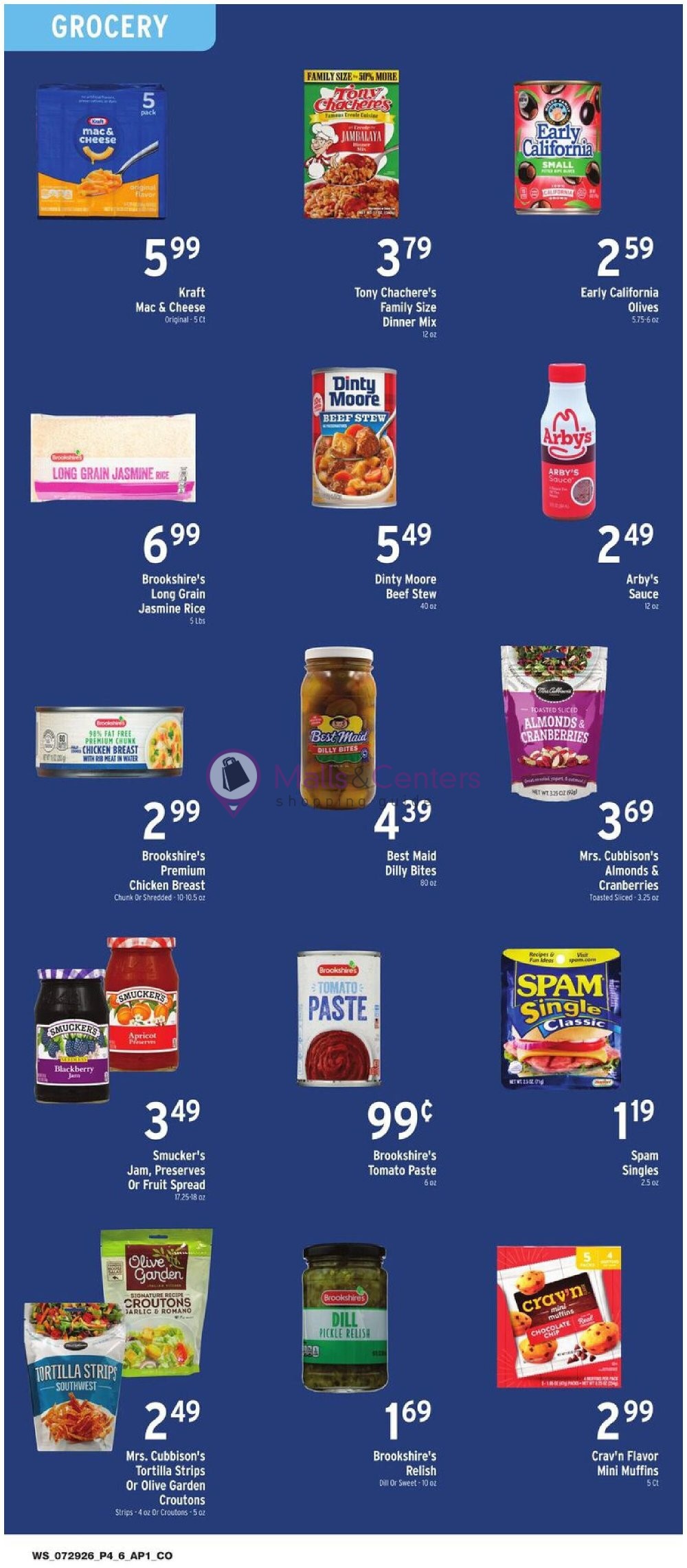 Weekly ad for Brookshire's Food & Pharmacy valid: 07/29/2026 - 08/04/2026, page 4