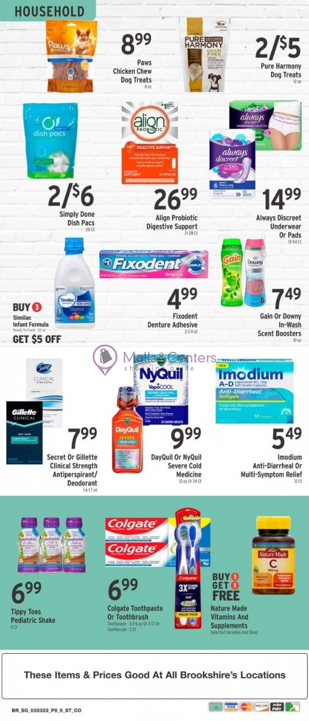Brookshire's Food & Pharmacy Weekly ad valid from 03/23/2022 to 03/29
