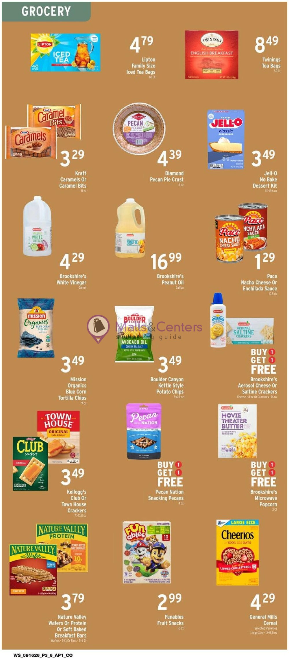 Weekly ad for Brookshire's Food & Pharmacy valid: 09/16/2026 - 09/22/2026, page 3