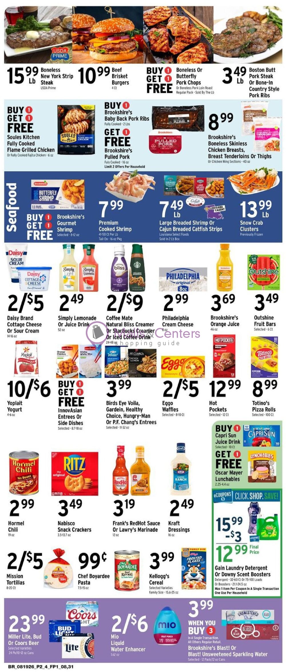 Weekly ad for Brookshire's Food & Pharmacy valid: 08/19/2026 - 08/25/2026, page 2