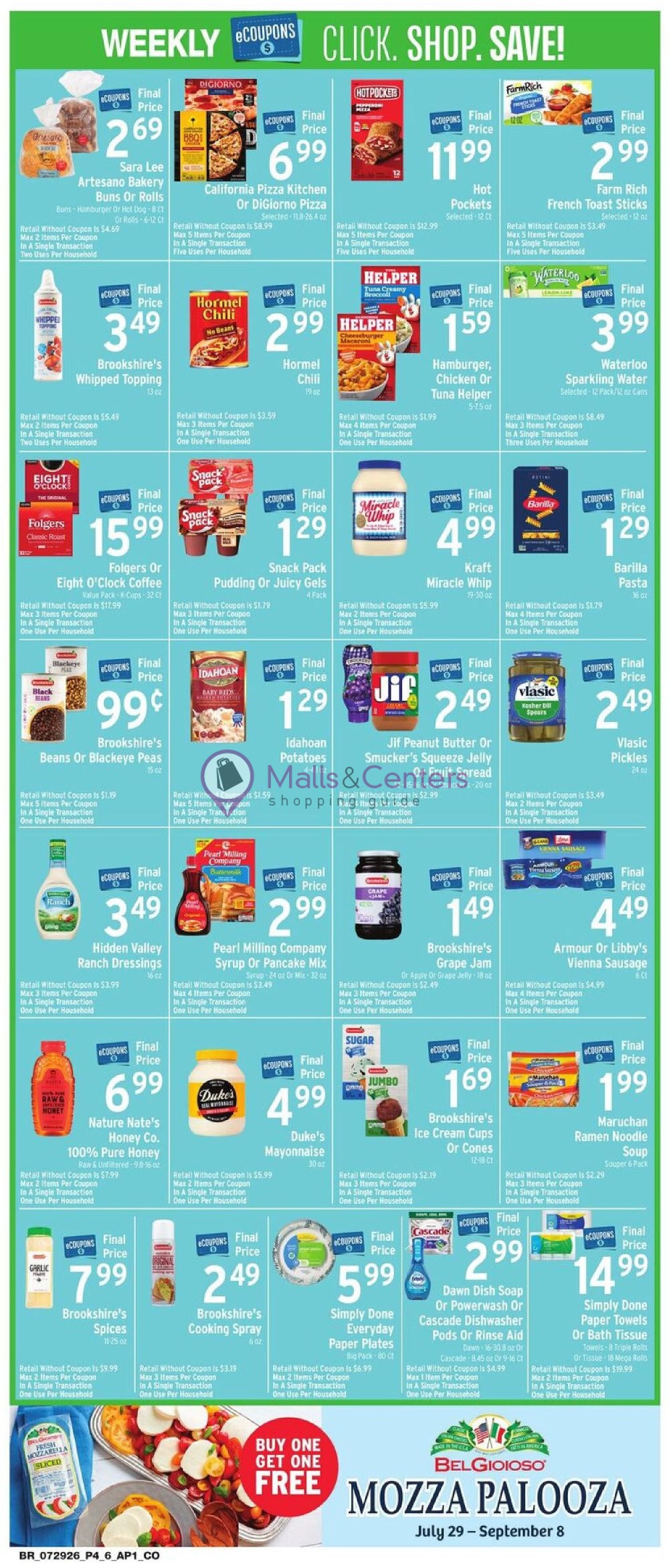 Weekly ad for Brookshire's Food & Pharmacy valid: 07/29/2026 - 08/04/2026, page 4