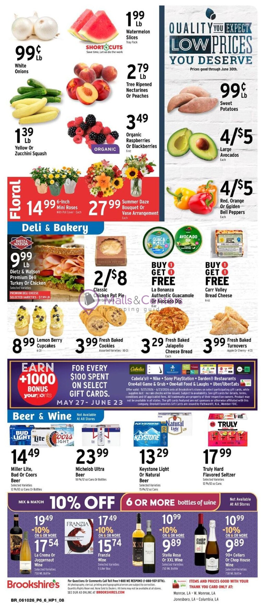 Weekly ad for Brookshire's Food & Pharmacy valid: 06/10/2026 - 06/16/2026, page 6