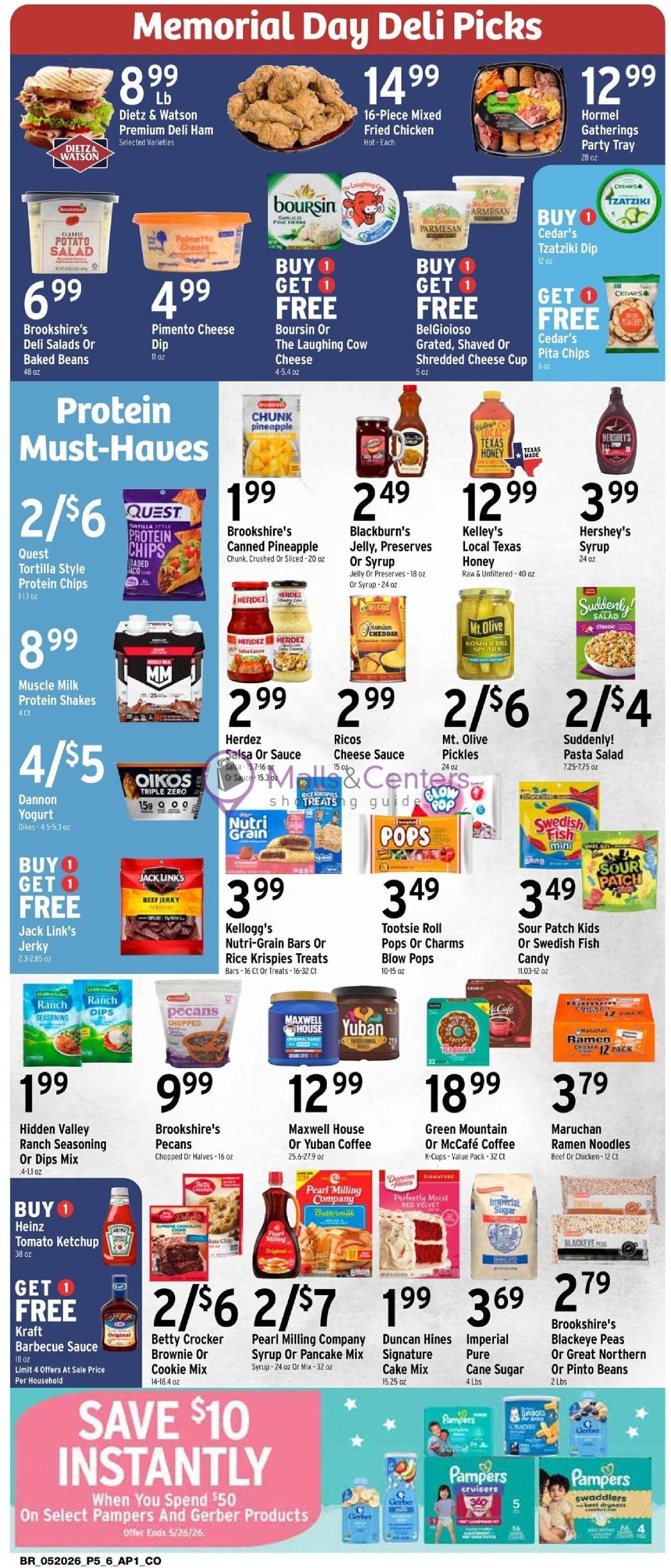 Weekly ad for Brookshire's Food & Pharmacy valid: 05/20/2026 - 05/26/2026, page 5