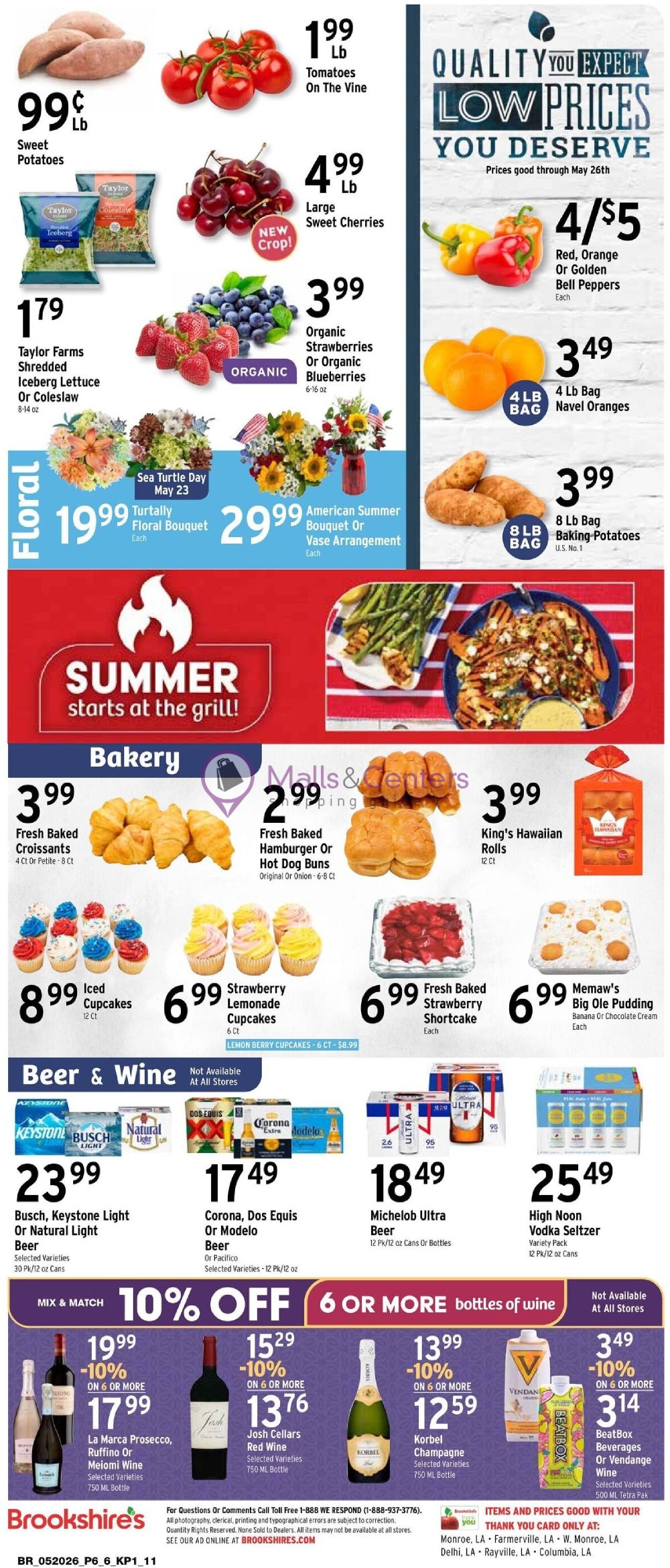 Weekly ad for Brookshire's Food & Pharmacy valid: 05/20/2026 - 05/26/2026, page 6