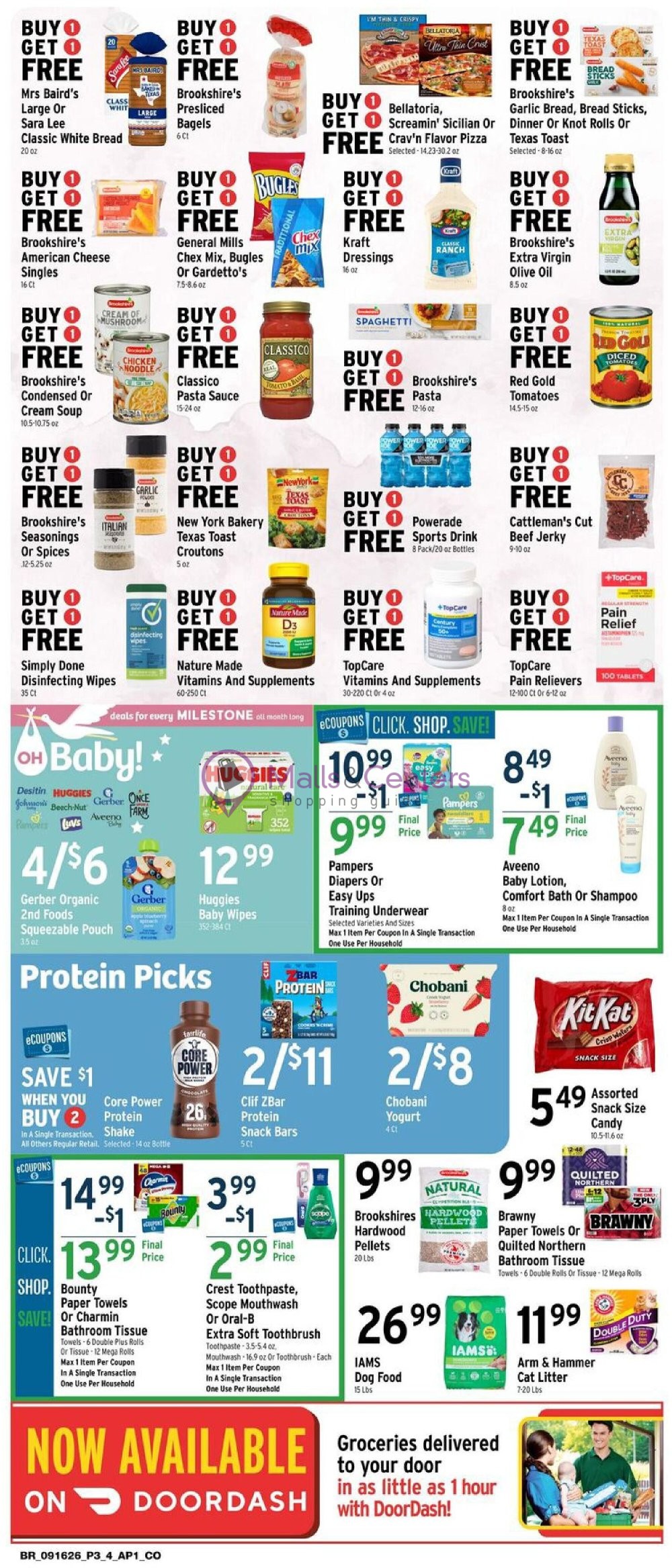Weekly ad for Brookshire's Food & Pharmacy valid: 09/16/2026 - 09/22/2026, page 3