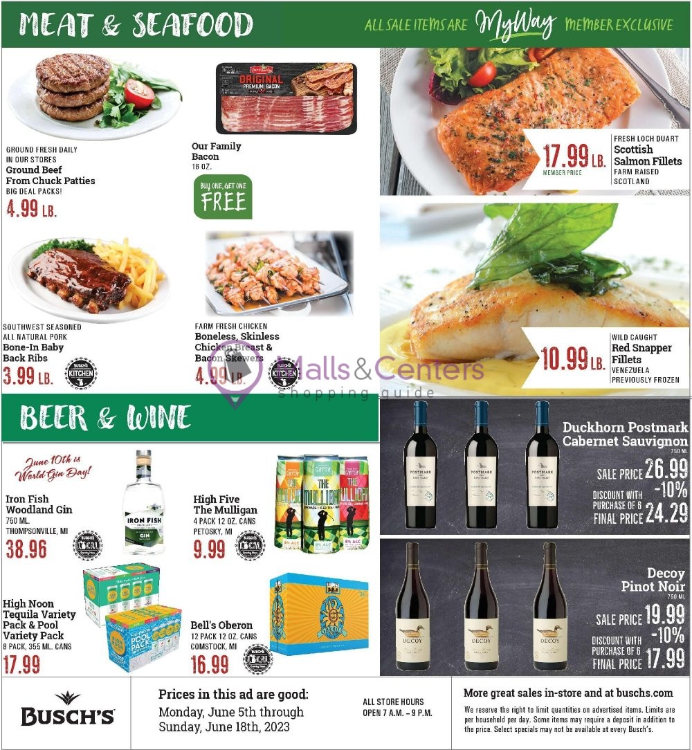 Weekly ad for Busch's Fresh Food Market valid: 06/05/2023 - 06/18/2023, page 4