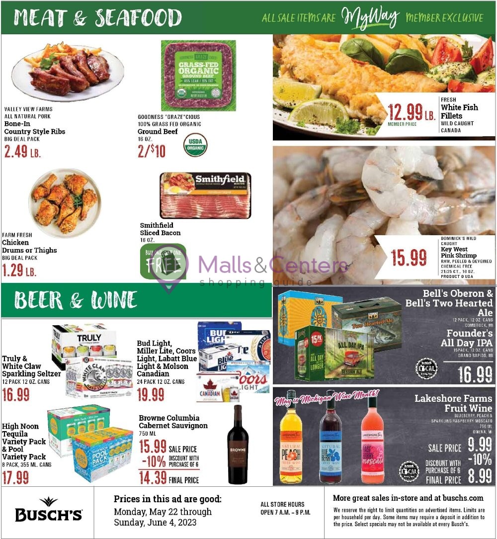 Weekly ad for Busch's Fresh Food Market valid: 05/22/2023 - 06/04/2023, page 4