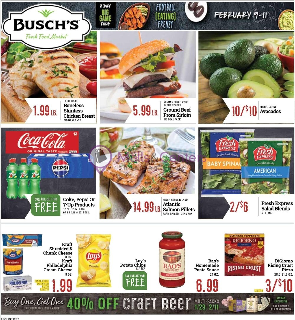 Busch's Fresh Food Market Weekly ad valid from 01/29/2024 to 02/10/2024