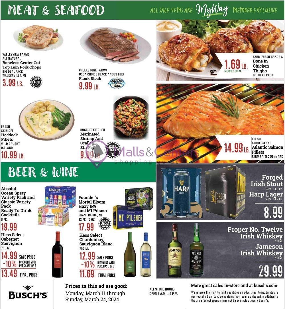 Weekly ad for Busch's Fresh Food Market valid: 03/11/2024 - 03/24/2024, page 4