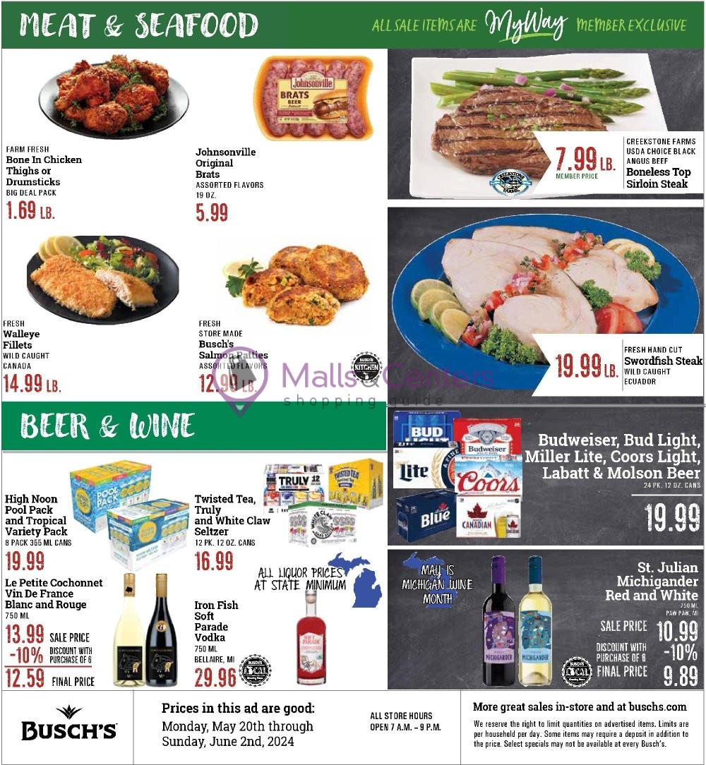 Weekly ad for Busch's Fresh Food Market valid: 05/20/2024 - 06/02/2024, page 4