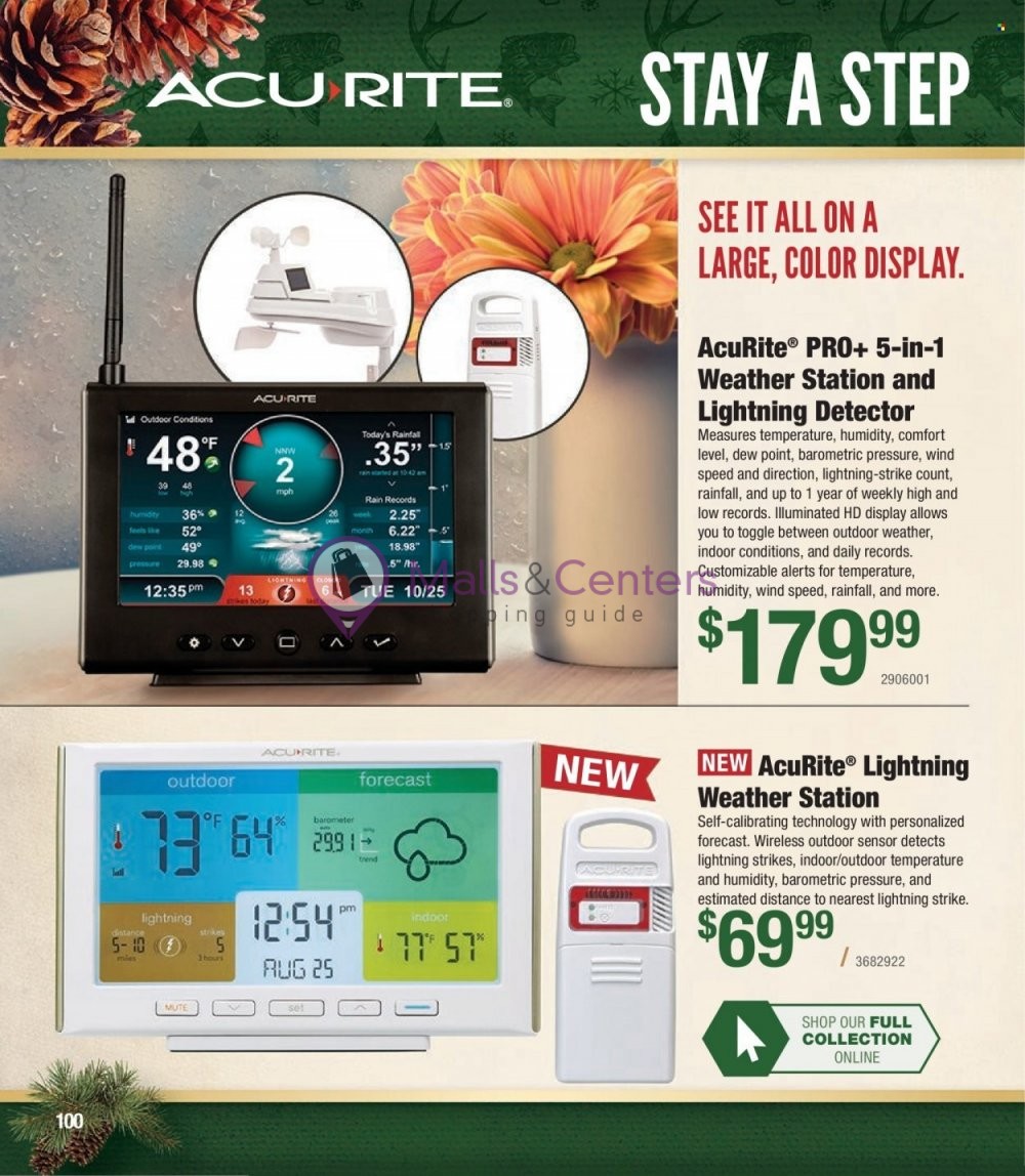 Weekly ad for Cabela's valid: 11/01/2023 - 11/30/2023, page 100