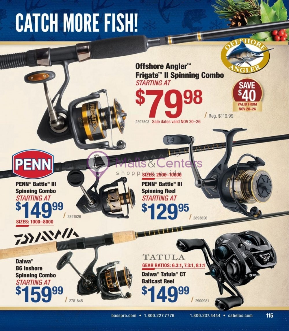 Weekly ad for Cabela's valid: 11/01/2023 - 11/30/2023, page 115