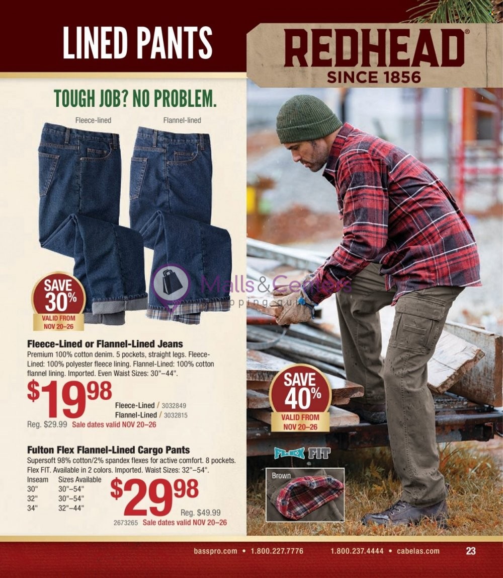 Weekly ad for Cabela's valid: 11/01/2023 - 11/30/2023, page 23