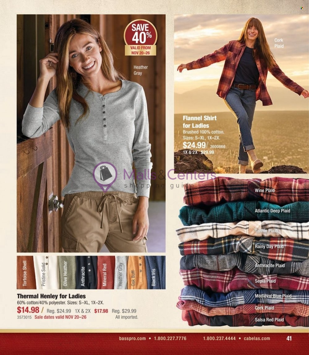 Weekly ad for Cabela's valid: 11/01/2023 - 11/30/2023, page 41